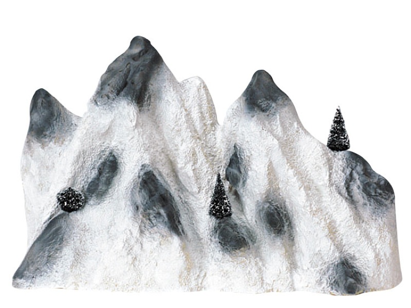 Lemax large top mountain backdrop